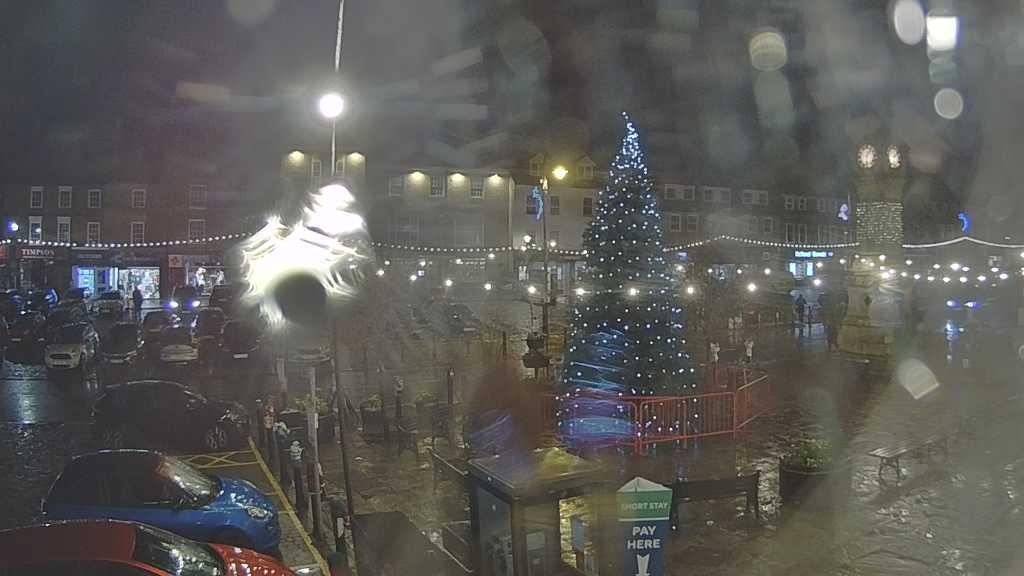 Thirsk webcam overlooking the Market Place