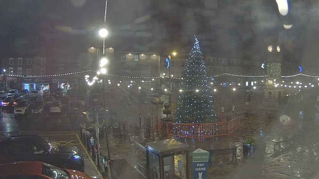 Thirsk webcam overlooking the Market Place