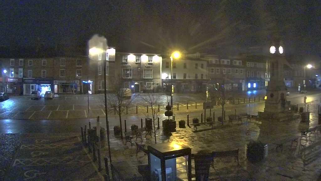 Thirsk webcam overlooking the Market Place