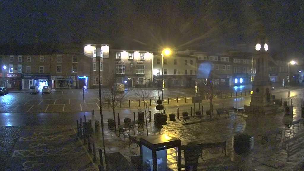 Thirsk webcam overlooking the Market Place