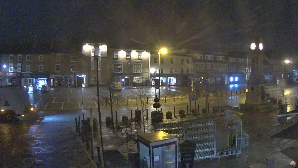 Thirsk webcam overlooking the Market Place
