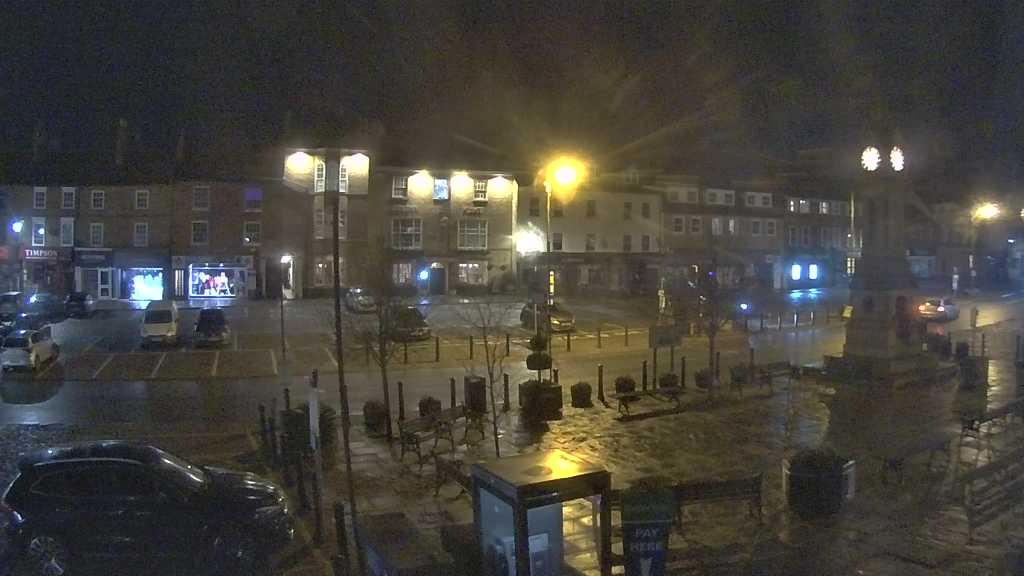 Thirsk webcam overlooking the Market Place