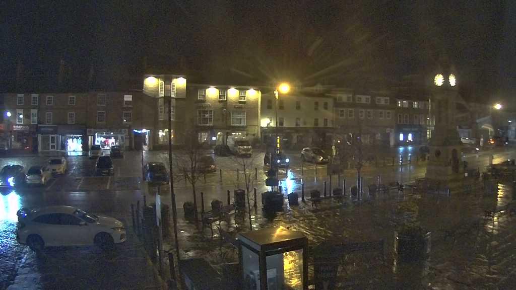 Thirsk webcam overlooking the Market Place
