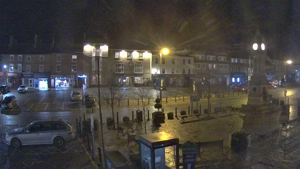 Thirsk webcam overlooking the Market Place