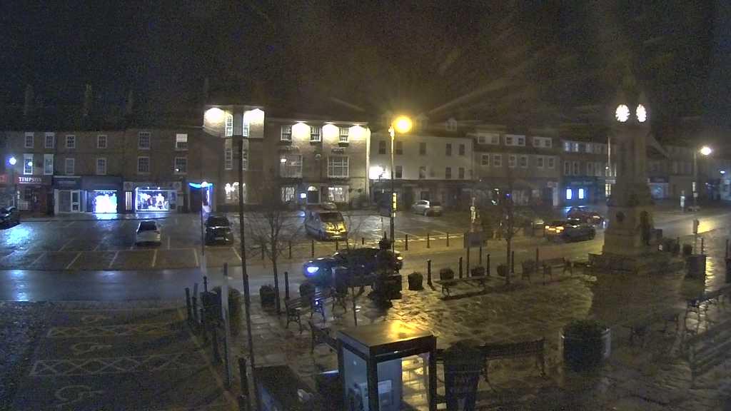 Thirsk webcam overlooking the Market Place