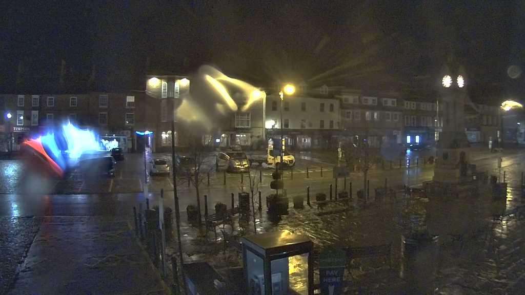 Thirsk webcam overlooking the Market Place