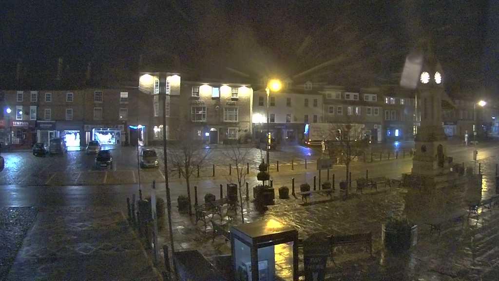 Thirsk webcam overlooking the Market Place