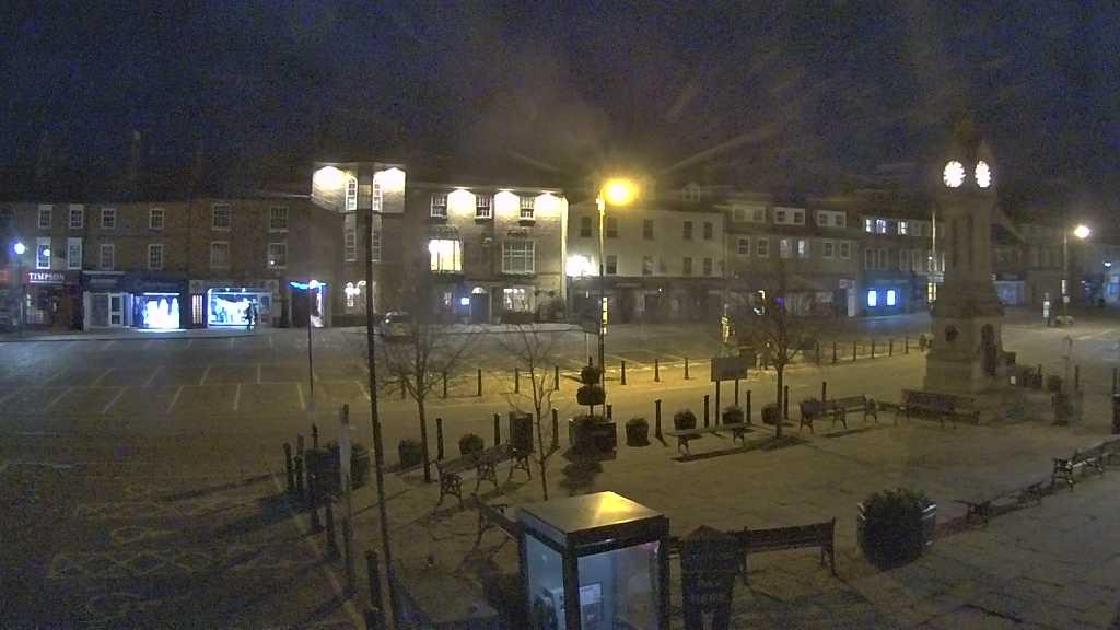 Thirsk webcam overlooking the Market Place