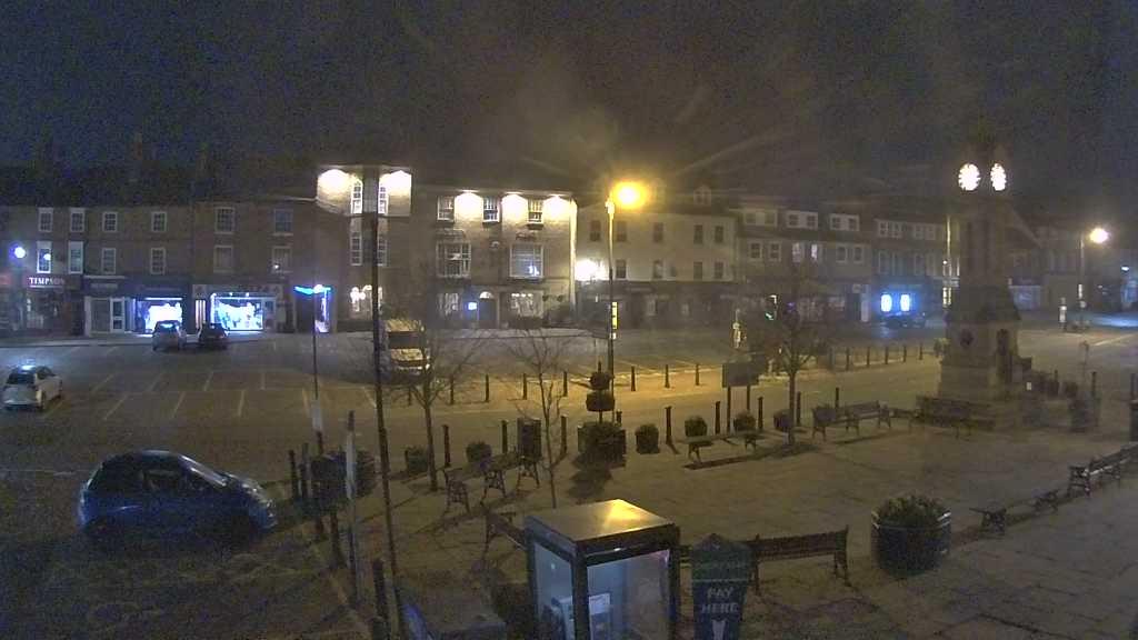 Thirsk webcam overlooking the Market Place