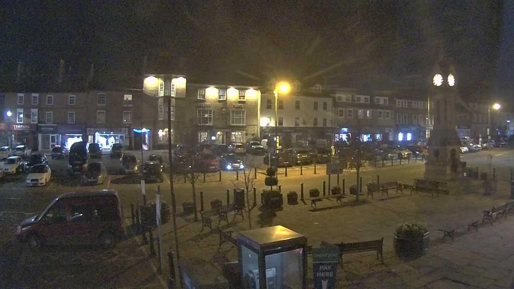 Thirsk webcam overlooking the Market Place