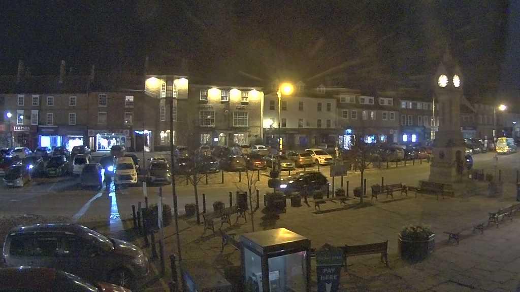 Thirsk webcam overlooking the Market Place