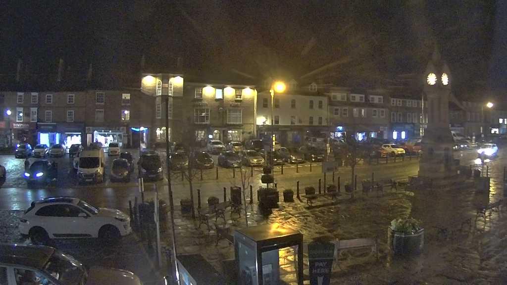 Thirsk webcam overlooking the Market Place