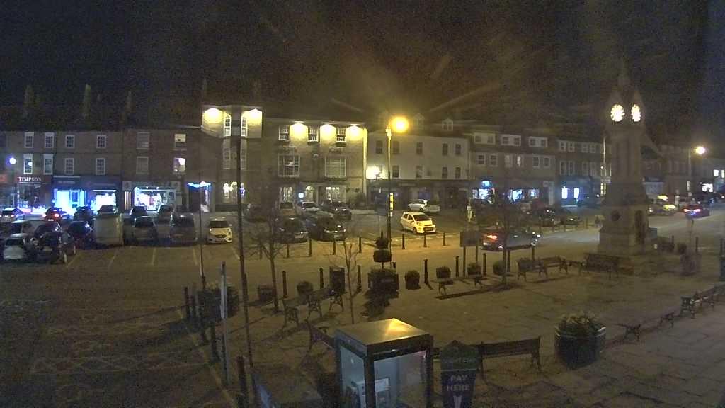 Thirsk webcam overlooking the Market Place