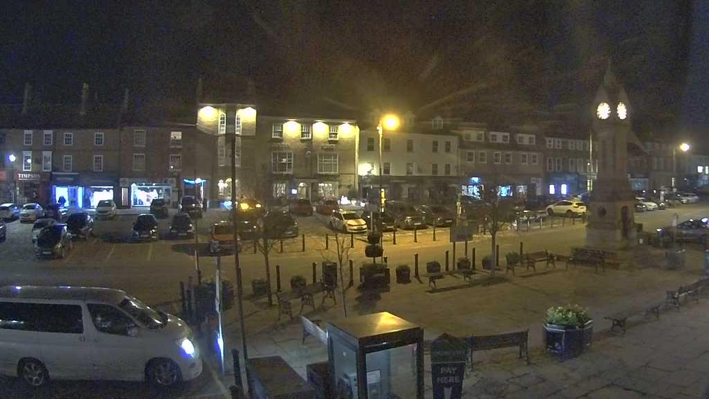 Thirsk webcam overlooking the Market Place
