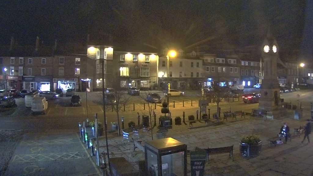 Thirsk webcam overlooking the Market Place