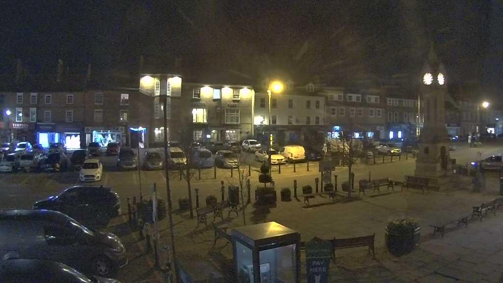 Thirsk webcam overlooking the Market Place