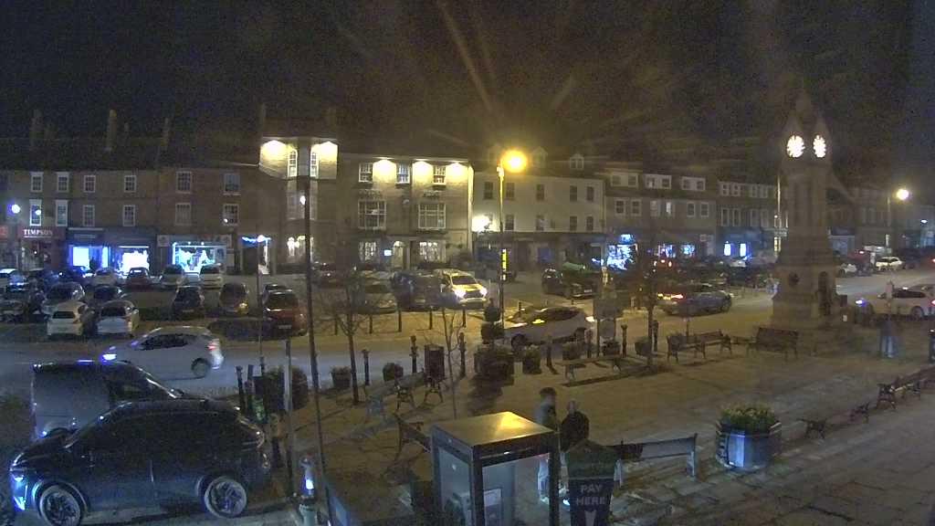 Thirsk webcam overlooking the Market Place
