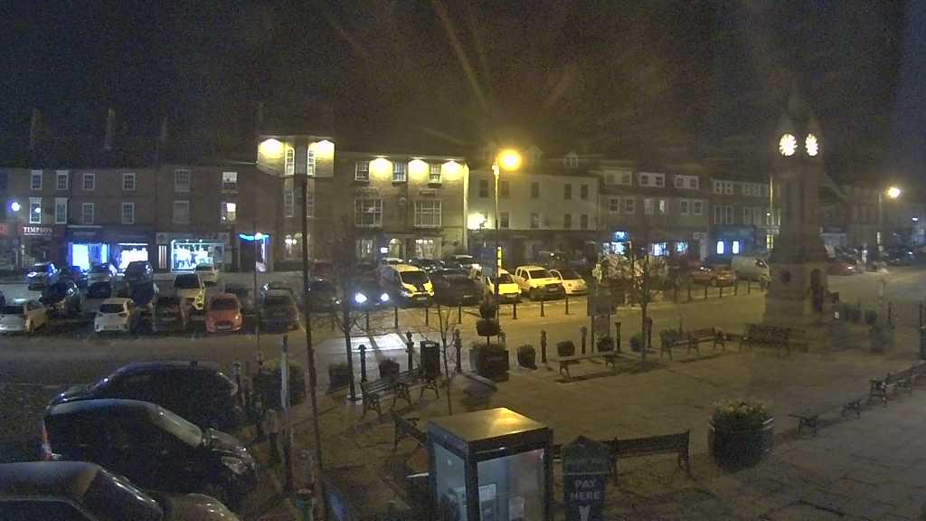 Thirsk webcam overlooking the Market Place