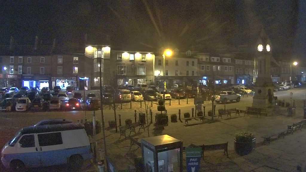 Thirsk webcam overlooking the Market Place