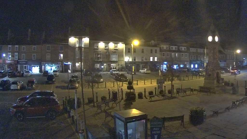 Thirsk webcam overlooking the Market Place