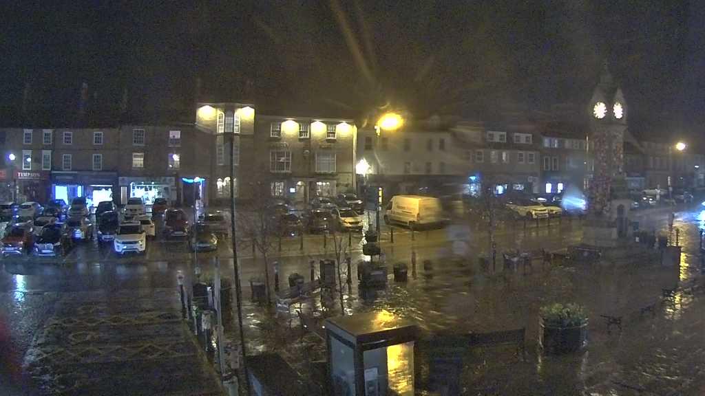 Thirsk webcam overlooking the Market Place