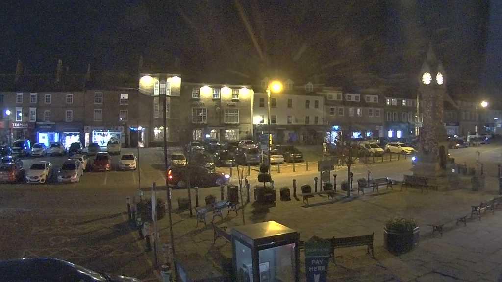 Thirsk webcam overlooking the Market Place
