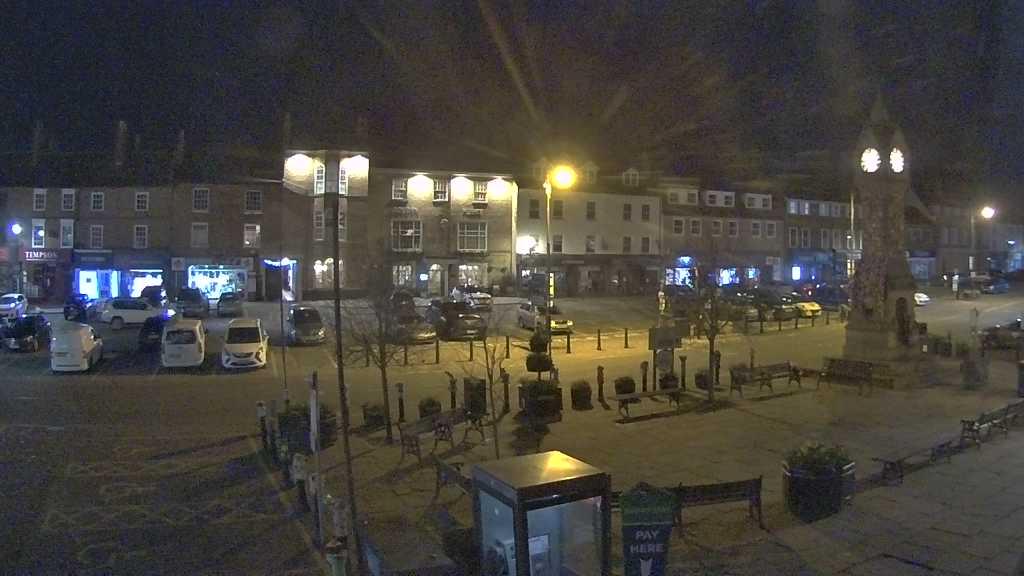 Thirsk webcam overlooking the Market Place