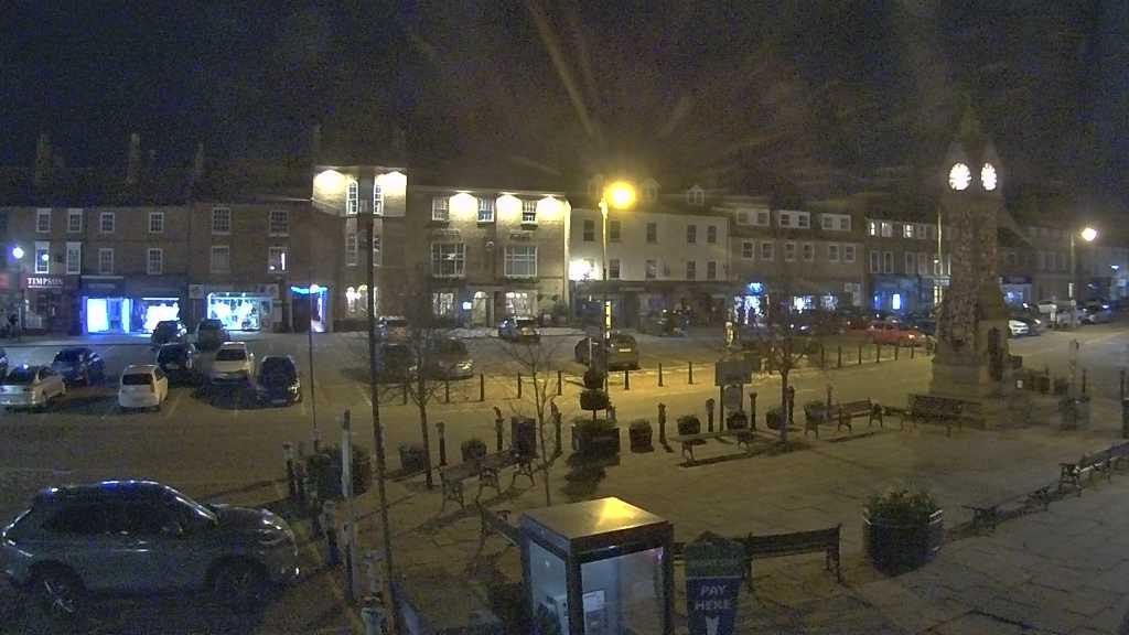 Thirsk webcam overlooking the Market Place