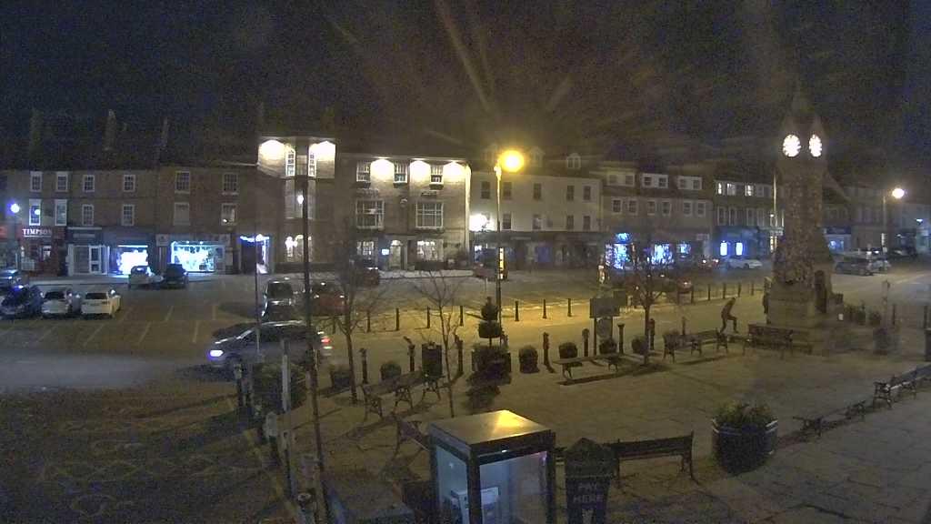 Thirsk webcam overlooking the Market Place