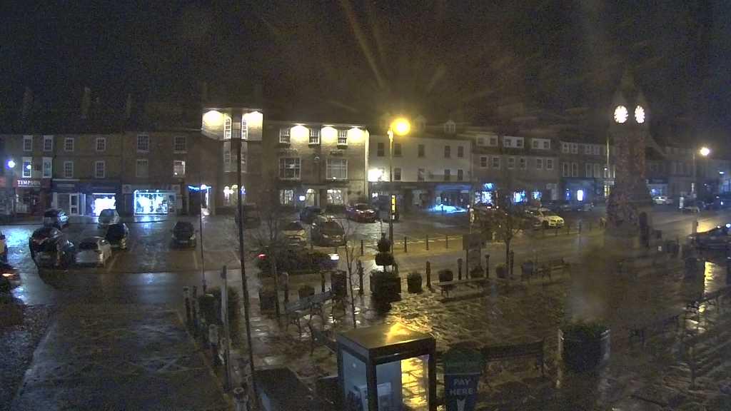 Thirsk webcam overlooking the Market Place