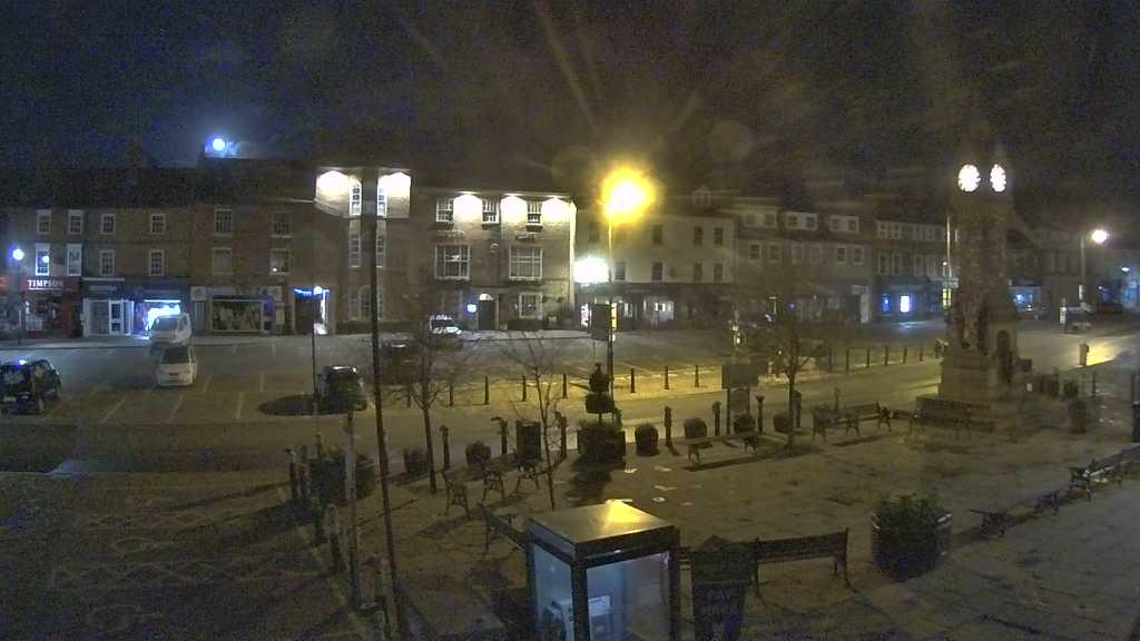 Thirsk webcam overlooking the Market Place