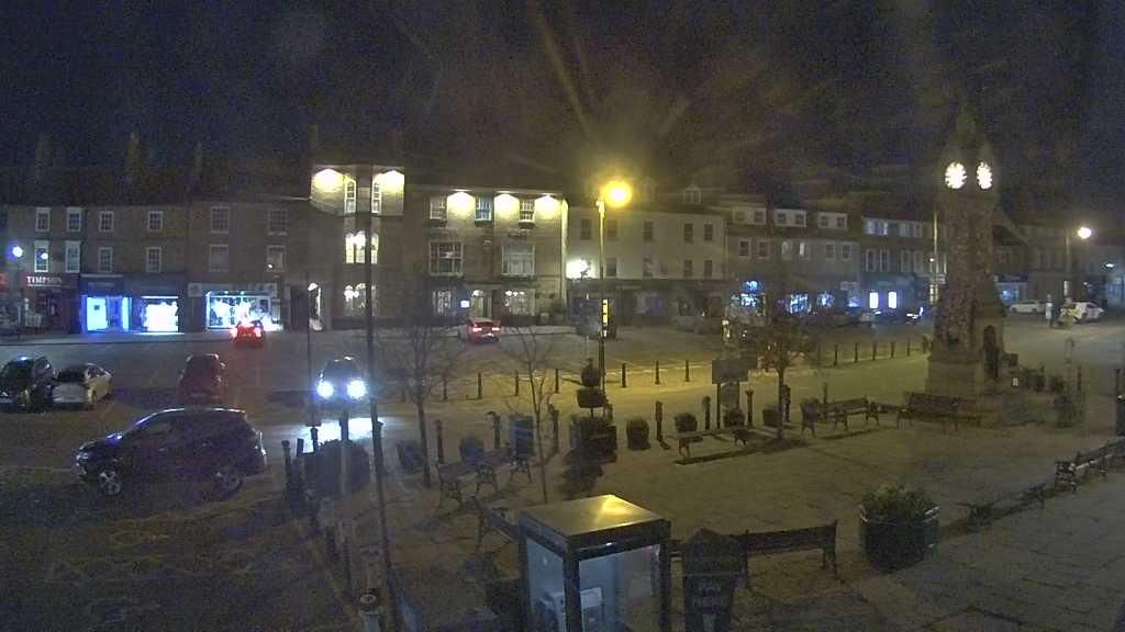Thirsk webcam overlooking the Market Place