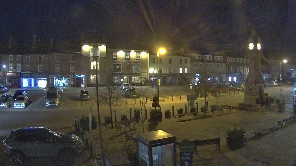 Thirsk webcam overlooking the Market Place