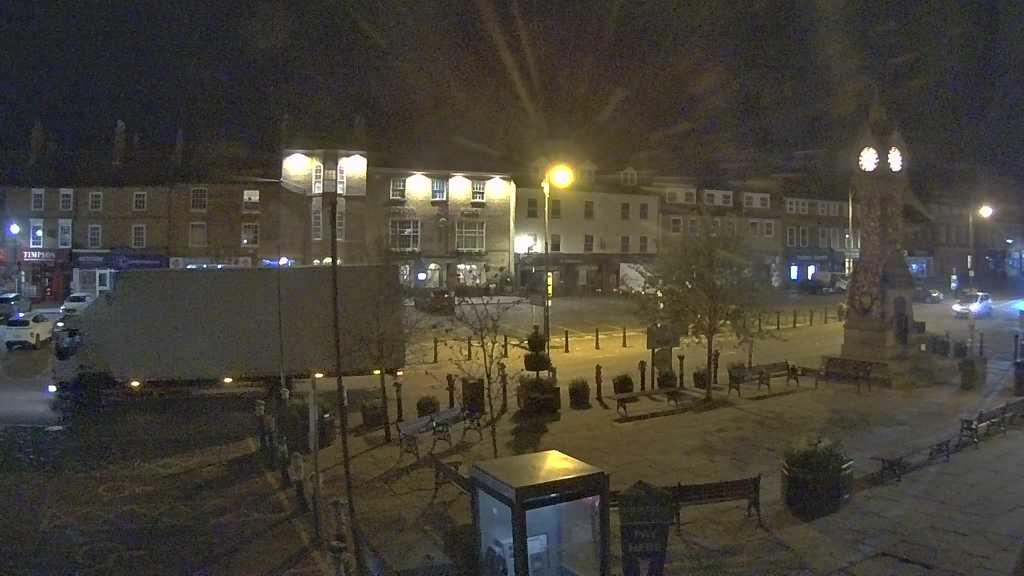 Thirsk webcam overlooking the Market Place
