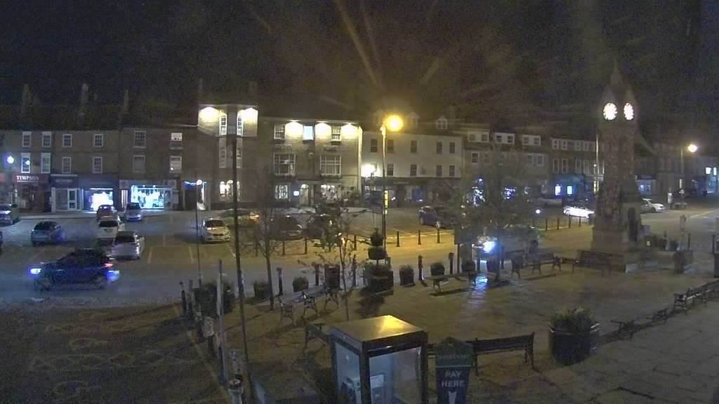 Thirsk webcam overlooking the Market Place