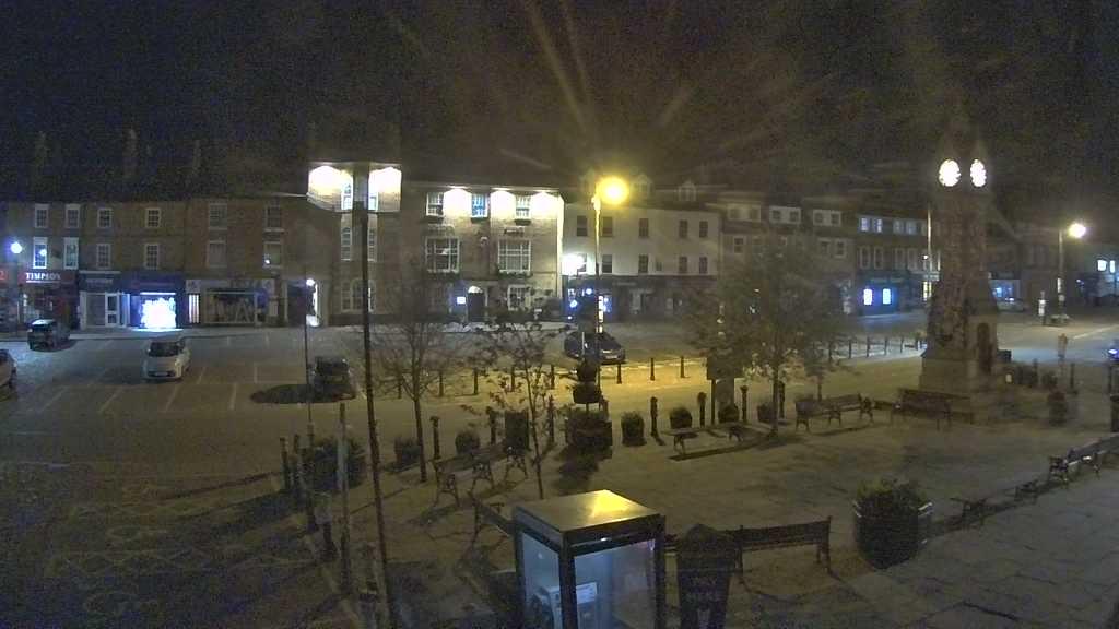 Thirsk webcam overlooking the Market Place
