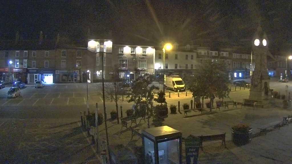 Thirsk webcam overlooking the Market Place